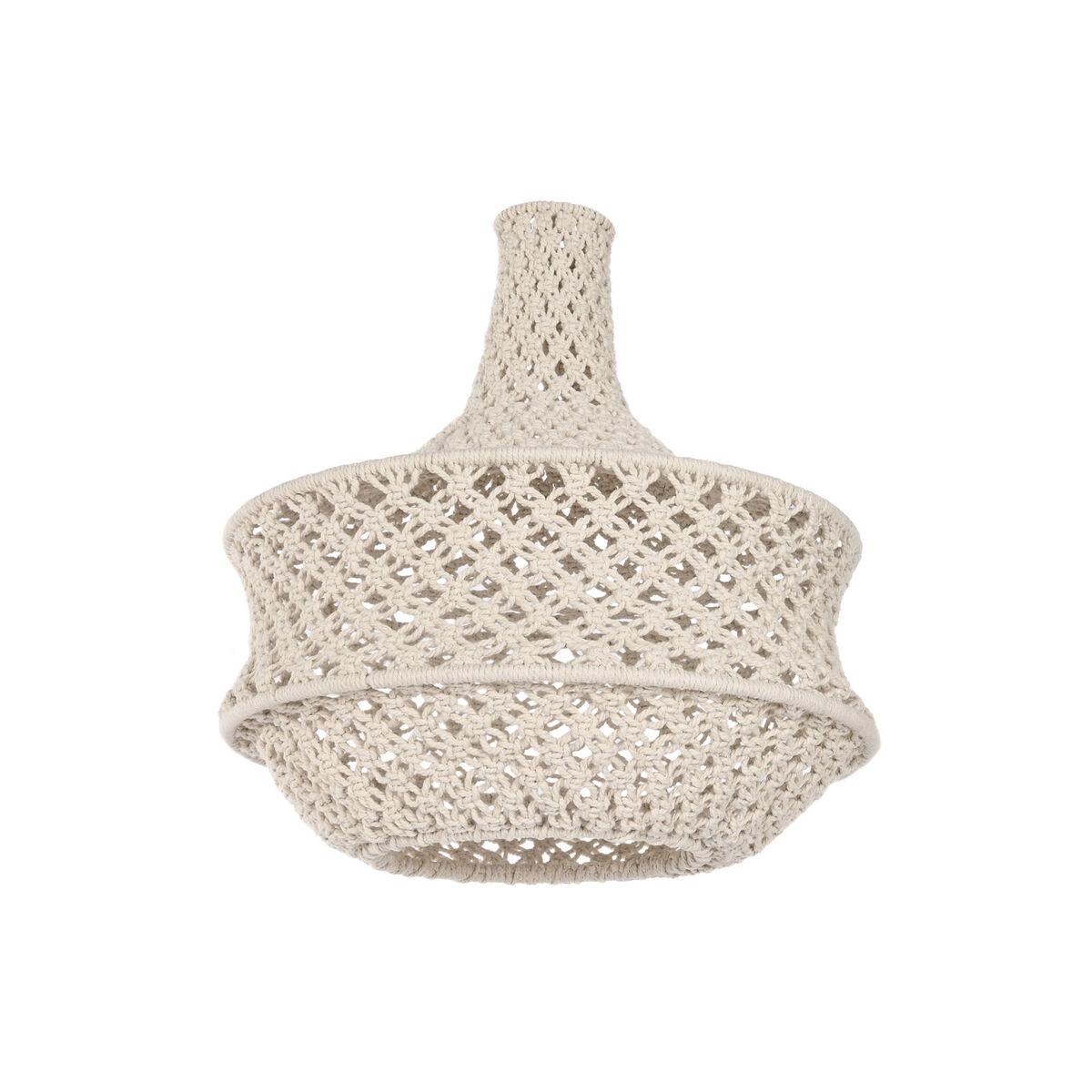 Lampeskærm Home ESPRIT Natur Boho 40 x 40 x 42 cm
