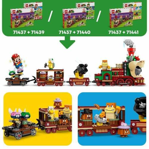 LEGO Super Mario 71437 Bowser’s Express Train - byggesæt, 1.392 dele