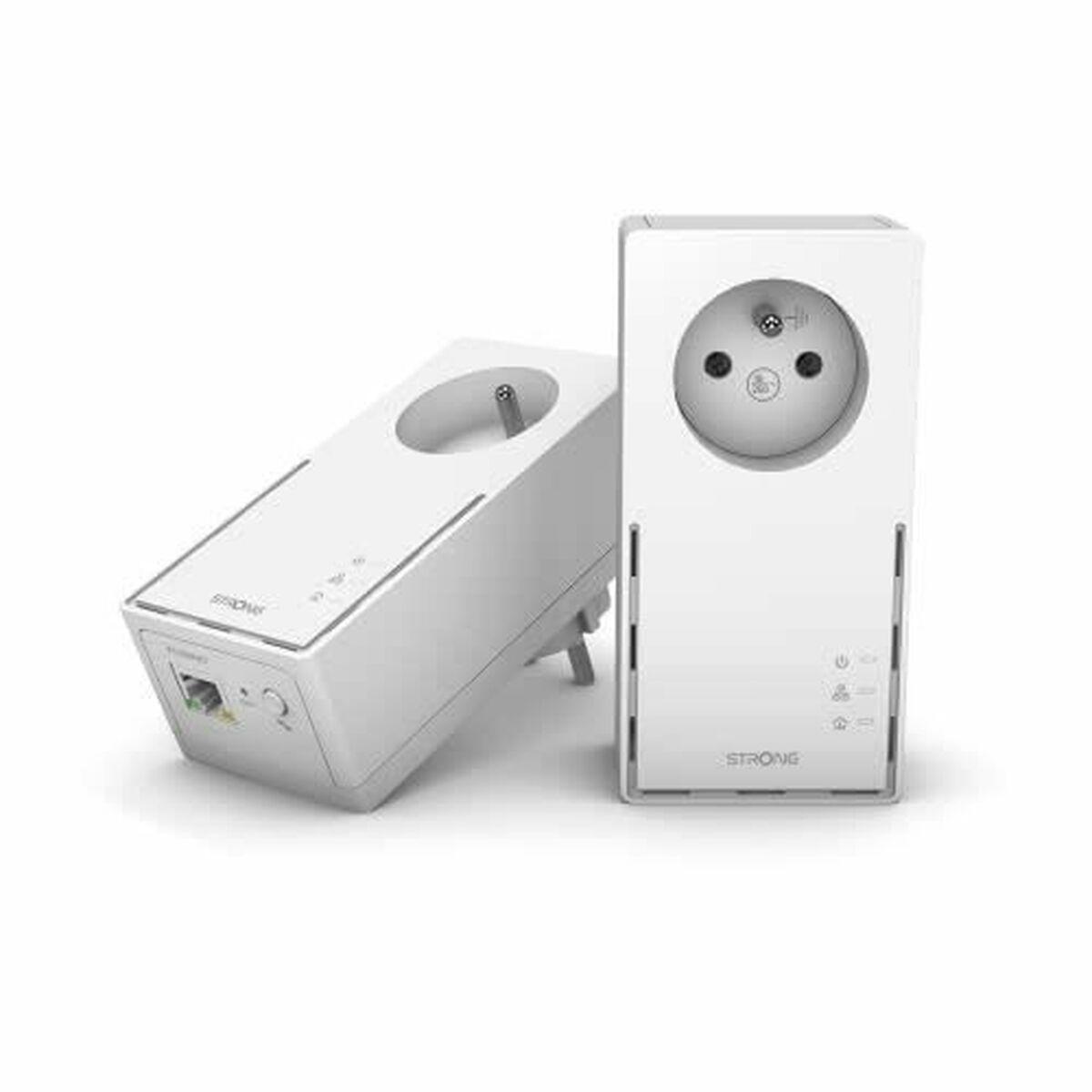 STRONG Powerline 1000 Duo - PLC adapter sæt (EU, hvid)