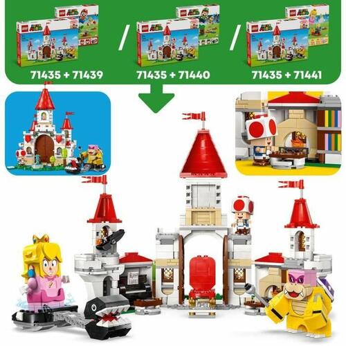 Lego Super Mario 71435 Peach’s Castle Battle - byggesæt, multifarvet