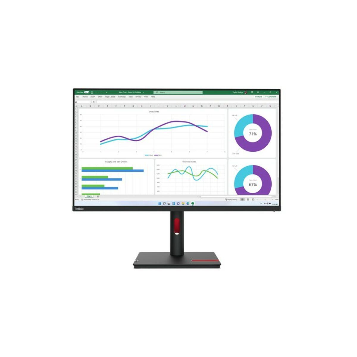 Skærm Lenovo ThinkVision T32h-30 32" LED 60 Hz