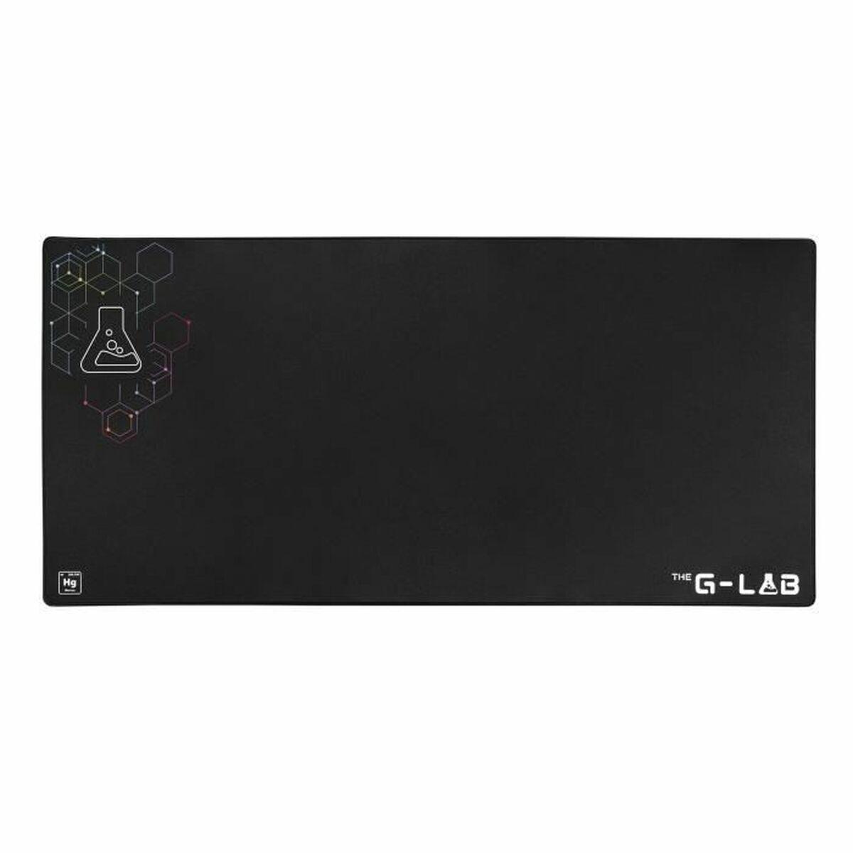 The G-Lab Pad Mercury musemåtte - sort, 120 × 57 cm