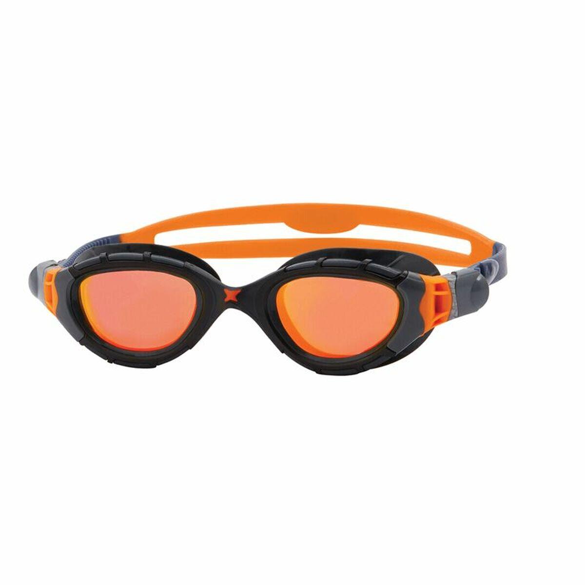 Zoggs Predator Flex Titanium svømmebriller - Orange, Onesize