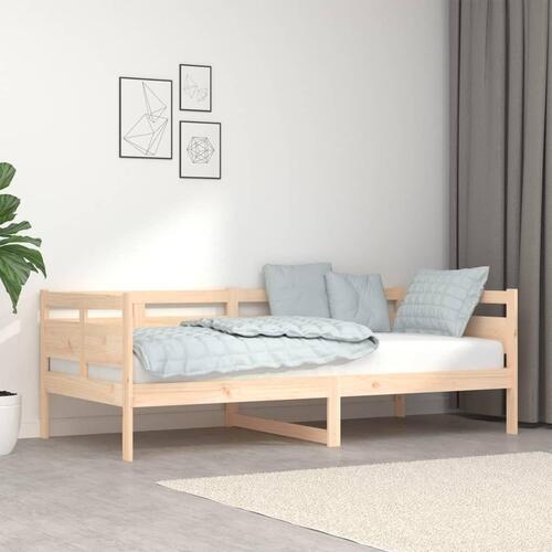 Daybed massivt fyrretræ 90x190 cm