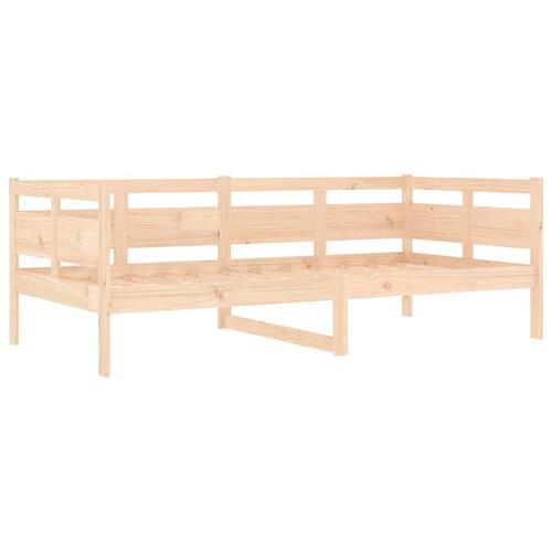 Daybed massivt fyrretræ 90x190 cm