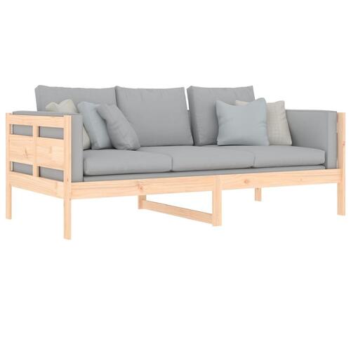 Daybed massivt fyrretræ 90x190 cm