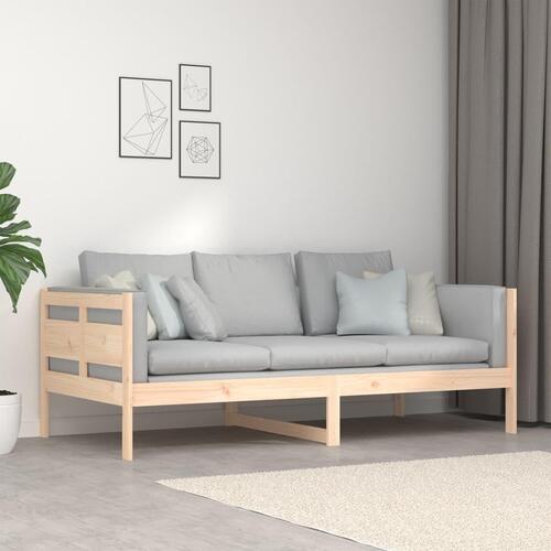 Daybed massivt fyrretræ 90x190 cm
