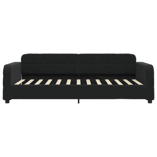 Daybed 90x200 cm velour sort