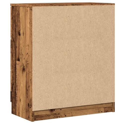 Skænk 60x30x70 cm konstrueret træ antikt trælook