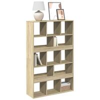 Bogreol 100x33x156,5 cm konstrueret træ sonoma-eg