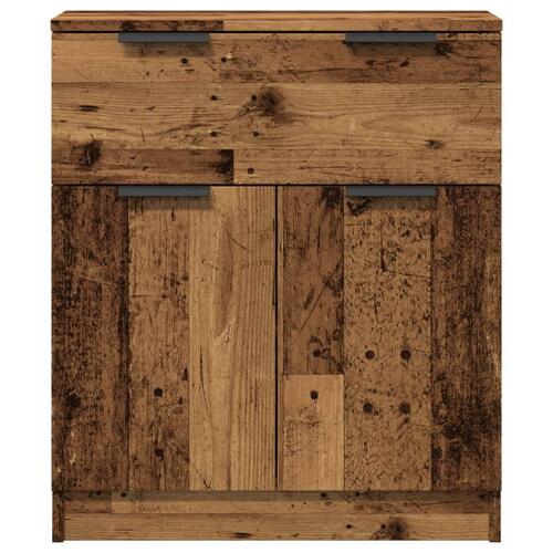 Skænk 60x30x70 cm konstrueret træ antikt trælook