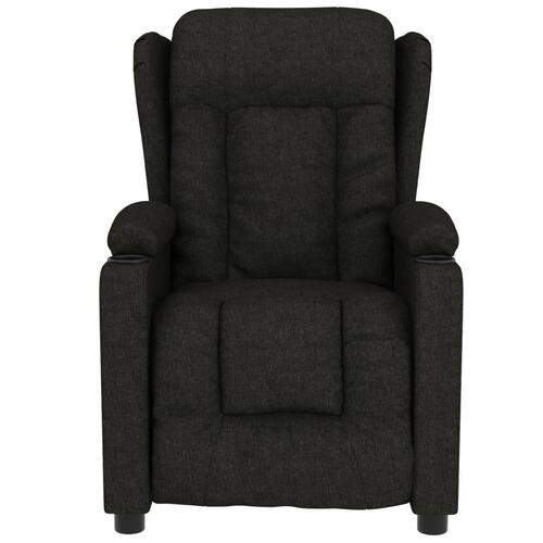 Eldrevet massagestol stof sort