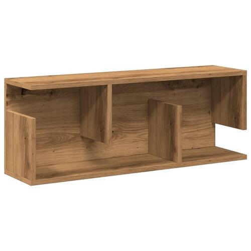 Vægskab 80x20x30 cm konstrueret træ kunsteg