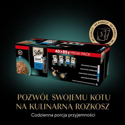 Kattemad Sheba Sauce Collection Fisk