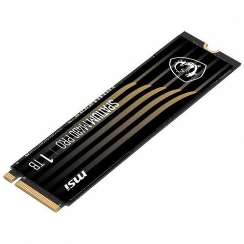 Harddisk MSI SPATIUM M480 PRO PCIE 4.0 NVME M.2 1TB 1 TB SSD