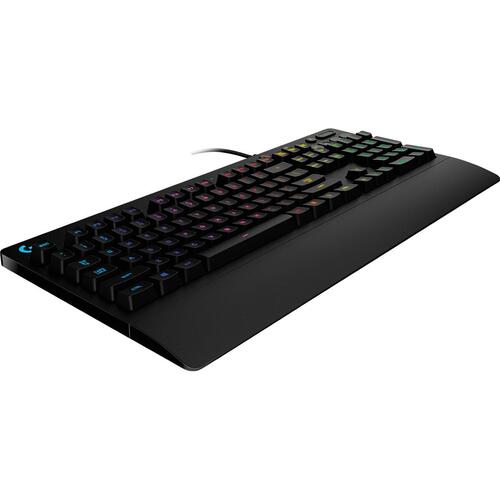 Gaming-tastatur Logitech G213 Qwerty portugisisk Sort