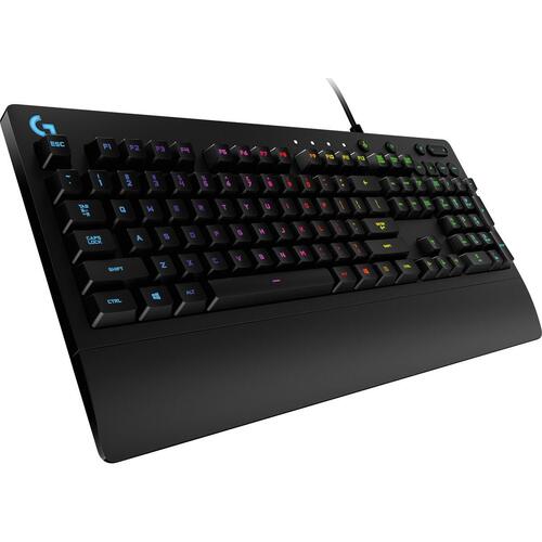 Gaming-tastatur Logitech G213 Qwerty portugisisk Sort