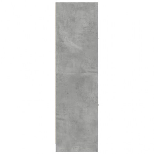 Apotekerskab 40 × 41 × 144,5 cm i konstrueret træ - betongrå