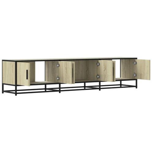 Tv-bord 180x35x41 cm konstrueret træ sonoma-eg