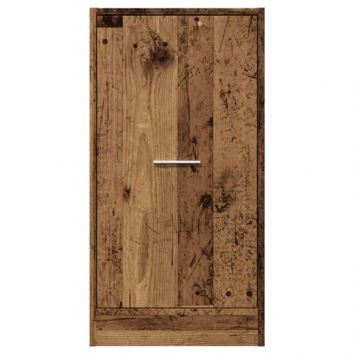Apotekerskab 40×41×77,5 cm i konstrueret træ - gammelt træ-look