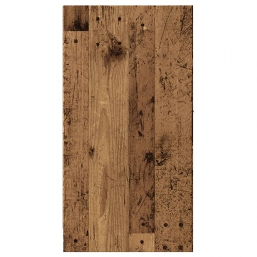 Apotekerskab 40×41×77,5 cm i konstrueret træ - gammelt træ-look