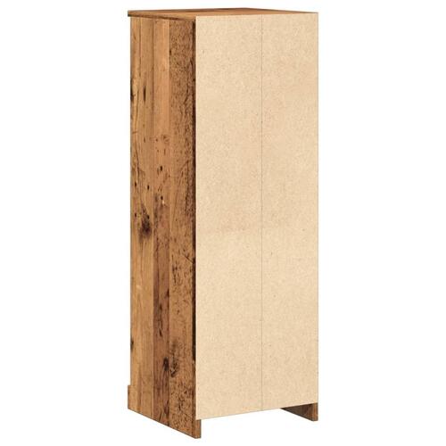 Skab 36x35,5x103,5 cm konstrueret træ gammelt træ-look