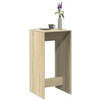 Barbord 51x50x103,5 cm konstrueret træ sonoma-eg