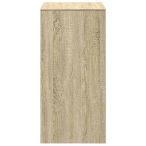 Barbord 51x50x103,5 cm konstrueret træ sonoma-eg