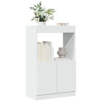 Skab 63x33x100 cm konstrueret træ hvid