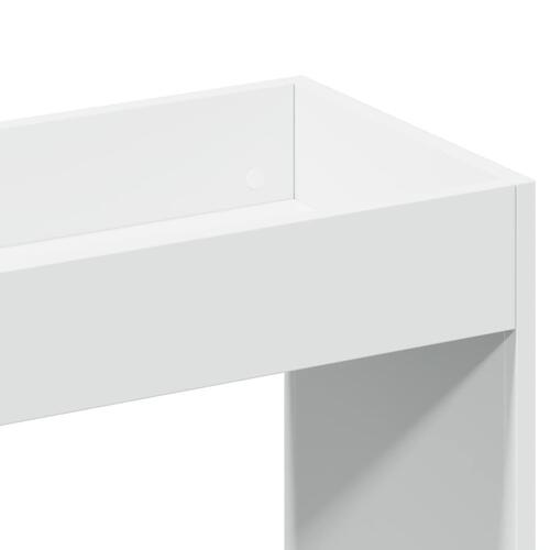 Skab 63x33x100 cm konstrueret træ hvid