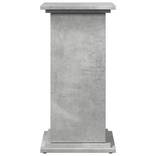 Piedestal med opbevaring 31x30x60 cm konstrueret træ betongrå