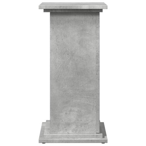 Piedestal med opbevaring 31x30x60 cm konstrueret træ betongrå