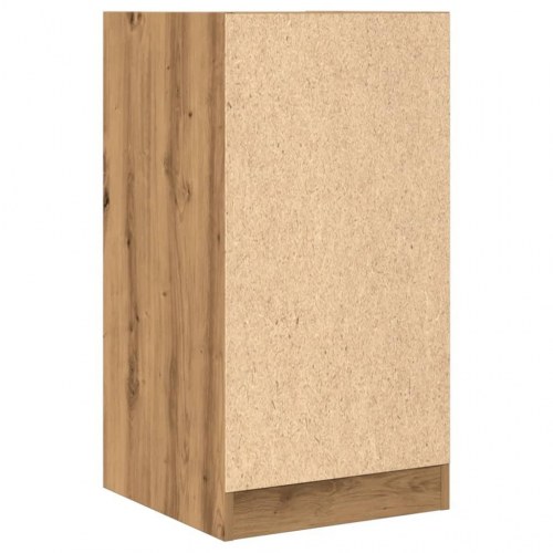 Apotekerskab 40×41×77,5 cm i konstrueret træ - egetræsfarve