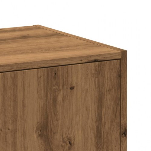 Apotekerskab 40×41×77,5 cm i konstrueret træ - egetræsfarve