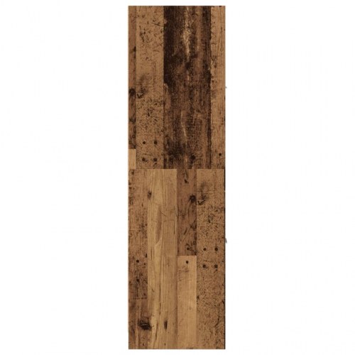 Apotekerskab 40 × 41 × 144,5 cm - konstrueret træ i gammelt træ-look
