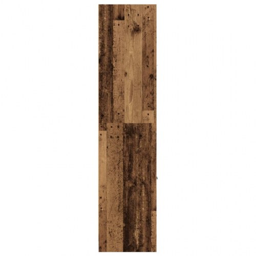 Apotekerskab 30 × 41 × 174,5 cm - konstrueret træ i gammelt træ-look
