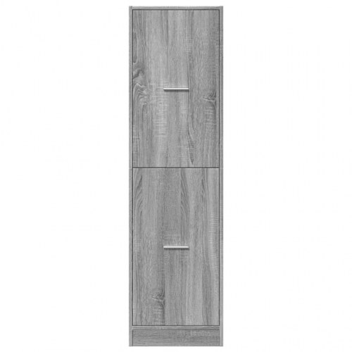 Apotekerskab 40×41×144,5 cm - grå sonoma-eg, konstrueret træ