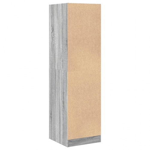 Apotekerskab 40×41×144,5 cm - grå sonoma-eg, konstrueret træ