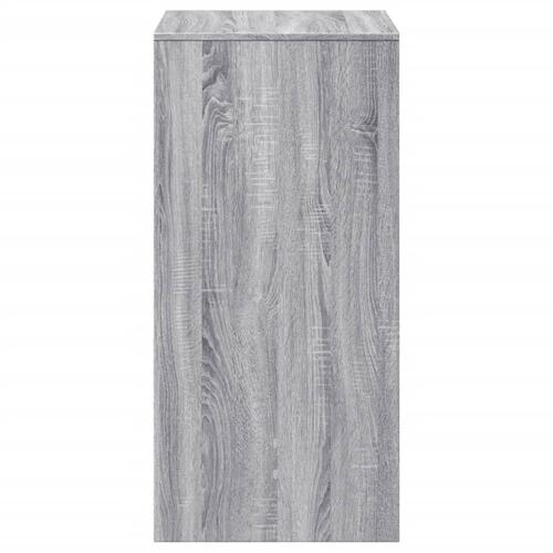 Barbord 51x50x103,5 cm konstrueret træ grå sonoma-eg