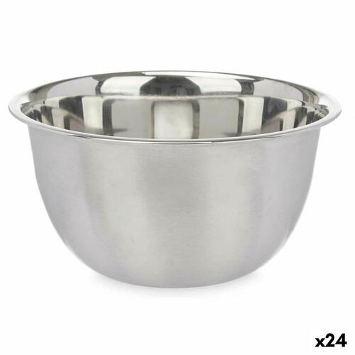 Blandeskål Sølvfarvet Rustfrit stål 3,6 L 24 x 12,5 x 24 cm (24 enheder)
