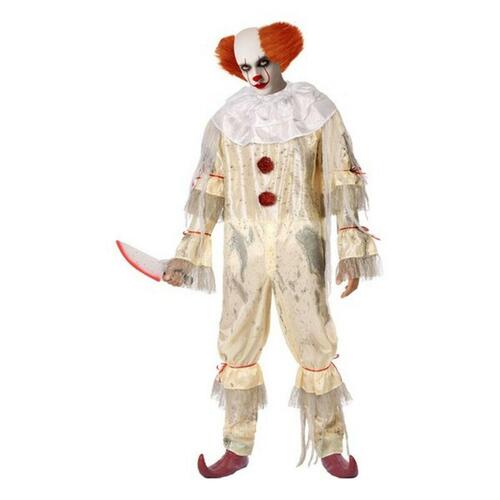 Kostume til voksne Beige Morder mand XXL XXL