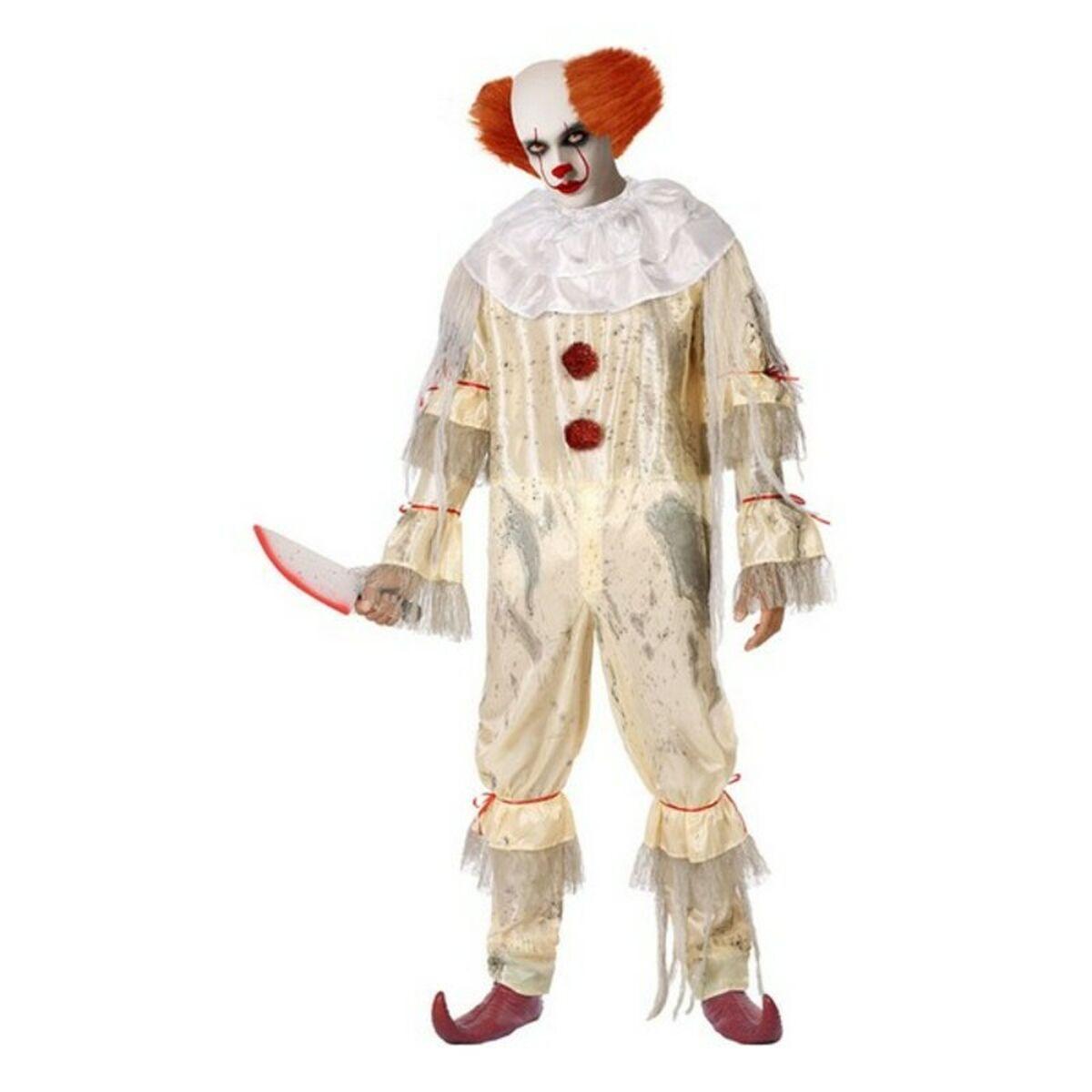 Kostume til voksne Beige Morder mand XXL XXL
