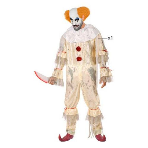 Kostume til voksne Beige Morder mand XXL XXL