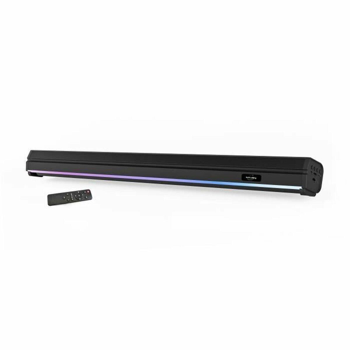 Inovalley Soundbar - HDMI, LED, EU-stik, sort