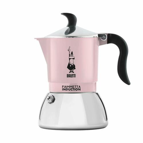 Italiensk Kaffekande Bialetti 29589 Rustfrit stål Aluminium 2 Skodelice Pink