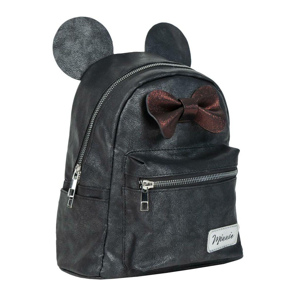 Casual rygsæk - Minnie Mouse, sort (22 × 25,5 × 11,4 cm) billede
