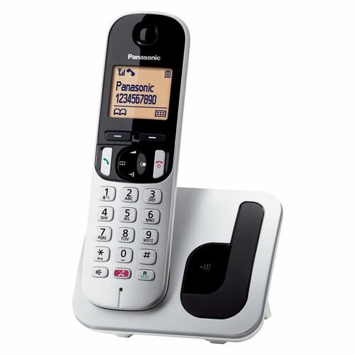 Trådløs telefon Panasonic KX-TGC250SPS Grå Sølv