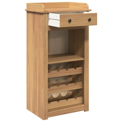Vinskab Panama 57x40x111,5 cm massivt fyrretræ