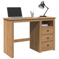 Skrivebord Panama 112x45x75 cm massivt fyrretræ