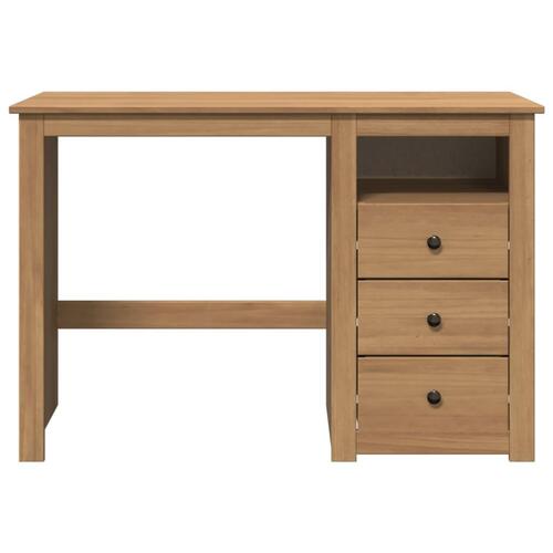 Skrivebord Panama 112x45x75 cm massivt fyrretræ